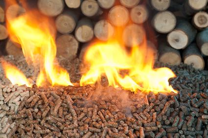 Pellets brennen